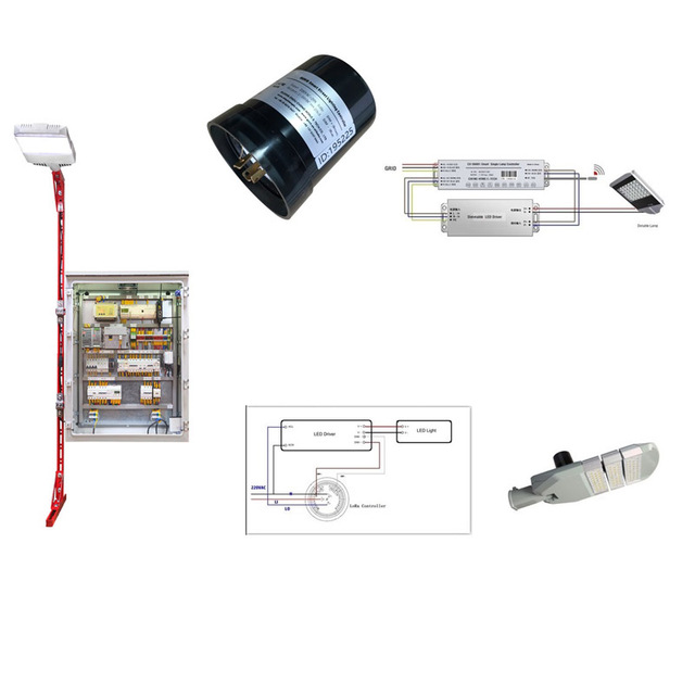 IoT Connected AC Powered IP66 LED Street Lighting for Road with High CRI 80 Energy Saving & Data Collection