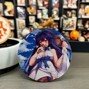 Custom Made Size 32mm 37mm 44mm 58mm Circle Tin Button Pin Lenticular Metal Tinplate Round Button Badges Anime for Shirt - Product Image 3