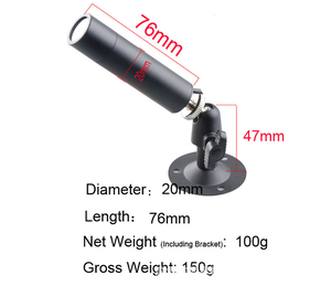 2MP 1MP AHD <span class=keywords><strong>Mini</strong></span> CCTV Bullet Máy ảnh không thấm nước BNC 1000TVL Analog Kim Loại Nhà ở H.264 video cho Home an ninh Hệ thống báo động - Product Image 6