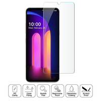 Protector de pantalla de teléfono móvil de alta calidad, película transparente HD 2.5D para LG V60 ThinQ 5G