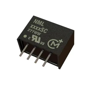 NML0509SC पावर समाधान छेद के माध्यम से 2W DC-DC कनवर्टर, 4.5 -5.5 V डीसी इनपुट, 9V डीसी उत्पादन