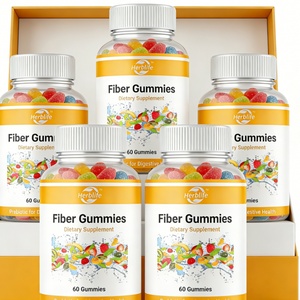 Gomitas de Fibra para el Control de Peso, Suplemento de Gomitas Prebióticas Sin Azúcar con Sabor a Frutas, Marca Privada OEM al por Mayor - Product Image 3