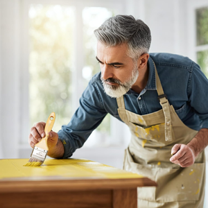 Đa kích thước sơn bàn chải thiết lập với rắn gỗ xử lý & dày lông, lý tưởng cho nghệ thuật vẽ tranh & trang trí nội thất - Product Image 6