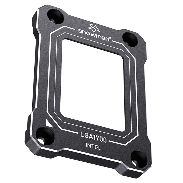SNOWMAN Aluminum Computer Spare Part CPU Cooler Fixing Buckle Anti Sag Bracket for Desktop Stock Available