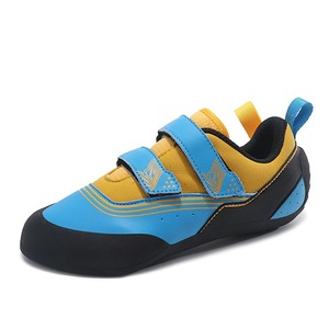 Zapatos de Senderismo Unisex Naranja Sintético con Cierres de Velcro Negros, Punta Cerrada, Suela de Goma, para Todas las Estaciones, Uso en Exteriores - Product Image 3