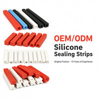 Tira de Sellado de Espuma de Silicona Personalizada, Cordón de Esponja Resistente a Altas Temperaturas para Sellado de Gabinetes Electrónicos de Automóviles, Piezas de Juntas