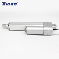 Mini actionneur linéaire à moteur CC 12V/24V, course de 20 à 1500 mm, faible bruit, étanche IP66, pour appareils électroménagers