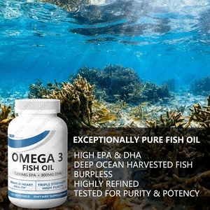 ขายส่ง OEM โอเมก้า 3 ซอฟต์เจล น้ำมันปลา 1200 มก. EPA DHA อาหารเสริมสุขภาพ ขายดีข้ามประเทศ - Product Image 2