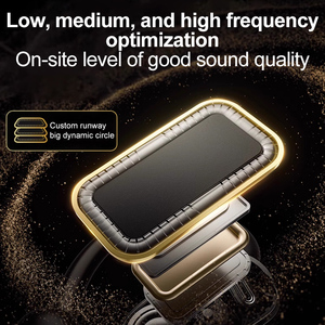 Yw22 Trọng Lượng Nhẹ Không Thấm Nước Không Dây Cho Tai Nghe <span class=keywords><strong>Bluetooth</strong></span> Mở Tai Bone Dẫn HD Cuộc Gọi Tiếng Ồn Hủy Bỏ LED JL Thể Thao - Product Image 4