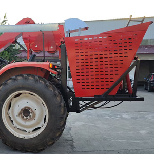 Ba lô Ngô Thu hoạch lớn kết hợp Ngô gặt đập bốn bánh thức ăn gia súc máy xay nông nghiệp thiết bị cây trồng Máy cắt - Product Image 4