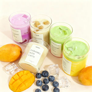 Customizable Color Handmade Modern <strong>Art</strong> 100% Organic Soy Wax Pillar Aromatherapy <strong>Candles</strong> for Birthdays Christmas Home Hotel Spa - Product Image 5