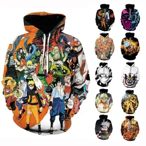 Oem/Odm Unisex Hoodies Mannen Hoodies Plus Size Anime Kleding Cosplay Polyester Hoodie Voor Sublimatie