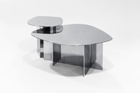 Table de designer tendance en argent