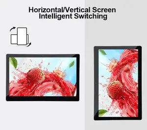 Monitor tv touch screen interattivo ultra sottile full hd 1080P di alta qualità da 15.6 pollici
