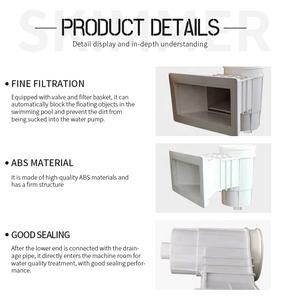 2022 गर्म बेच पूल की दीवार पौना द्वारा आपूर्ति फैक्टरी/स्विमिंग पूल फिटिंग/प्लास्टिक पौना - Product Image 5