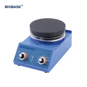 Agitatore BIOBASE agitatore magnetico con piastra riscaldante in lega di alluminio per laboratorio
