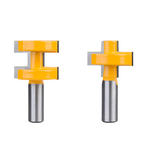 Square Tooth Tenon Cutter TCT Milling Cutter 90 Degree Male Female For Woodworking Panel Cutting - Product Image 1