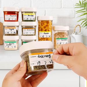 Autocollants DIY personnalisables et solubles dans l'eau pour contenants alimentaires – Idéal pour la cuisine - Product Image 4