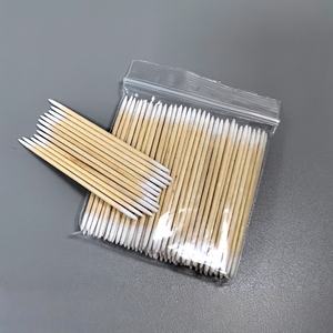 Hisopos Desechables de Madera con Punta Puntiaguda para Limpieza de Microblading y Extensiones de Pestañas - Product Image 5