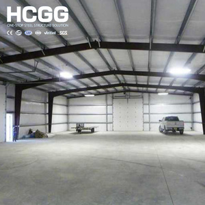 Hangar en acier préfabriqué haute résistance pour l'aviation, structure en ossature spatiale, pour la réparation et le stockage d'avions - Product Image 3