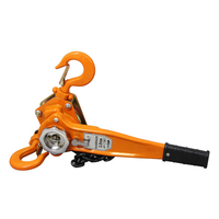 Palans à chaîne manuels VT, palan de levage robuste et portable avec chaîne G80 pour travaux de construction