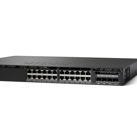 3650 24 Port 4x10G Uplink Gigabit Ethernet Network Switch WS-C3650-8X24UQ-L/S/E