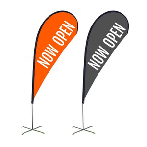 Bọc dệt kim quảng cáo ngoài trời trực tiếp nhuộm thăng hoa biểu ngữ cờ vải cuộn cho triển lãm hiển thị - Product Image 4