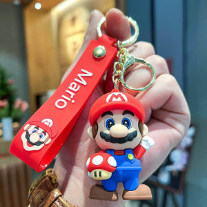 Nouveau <span class=keywords><strong>Super</strong></span> Design <span class=keywords><strong>Mario</strong></span> Jouet Porte-clés Doux Mignon 3d Jeu Champignon Silicone Caoutchouc <span class=keywords><strong>Mario</strong></span> <span class=keywords><strong>Bros</strong></span> Porte-clés Dessin Animé Anime <span class=keywords><strong>Mario</strong></span> Porte-clés - Product Image 2