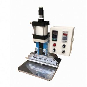 Pneumatic Purse Leather Wire Pressing Machine SemiAutomatic Luggage <b>Handbag</b> Silver Bag Indentation Machine Edge Pressing Machine - Product Image 5