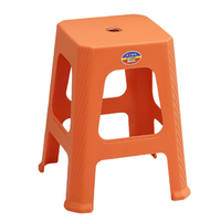 Tabourets en plastique PP robustes, empilables, pour usage commercial, durables, intérieur/extérieur, portables, pour chambre et école, directement de l'usine