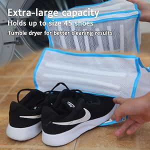 Custom Air-Flow Protective Shoe Organizer Anti-Deformation Laundry Bag Made Durable Polyester for Shoes Tools Airing Dry Washing - Product Image 6