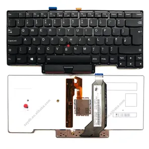 联想Thinkpad碳纤维X1第1代2013笔记本电脑黑色带背光指针的英国新替换键盘04Y0812 0C02203