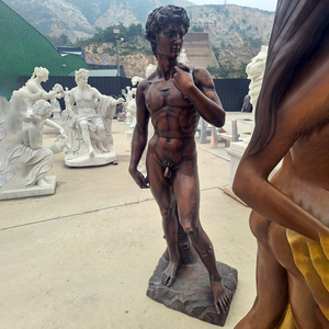 Sculpture <span class=keywords><strong>de</strong></span> figure masculine grandeur nature en bronze <span class=keywords><strong>de</strong></span> style <span class=keywords><strong>Renaissance</strong></span>, sur mesure, avec moulage, pour projets <span class=keywords><strong>de</strong></span> jardinage et d'art public - Product Image 5