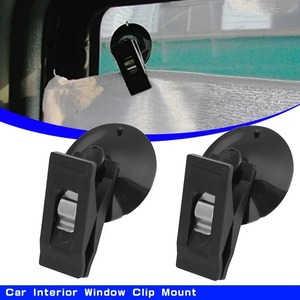 Clip de Succión para Ventana Interior de Coche, Gancho para Colgar Artículos, Soporte para Cortina Parasol, Toalla, Almacenamiento de Boletos, Espacio Adicional - Product Image 5