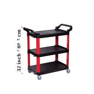 कार धोने के लिए पहियों के साथ गाड़ी उपकरण हाथ धक्का उपकरण गाड़ी ट्राली सेवा का ब्यौरा कार धोने सौंदर्य वैक्सिंग janitorial प्लास्टिक - Product Image 2