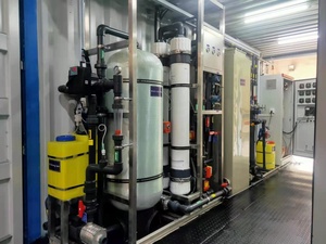 Usine de dessalement d'eau de mer conteneurisée de 72 m3/jour |   Système SWRO mobile 3000L/H |   Machine à eau pour îles et complexes hôteliers - Product Image 4