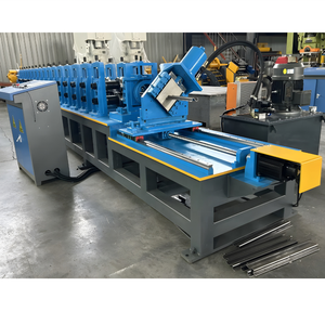 1.0mm-2.5mm entrepôt industriel stockage étagère en <span class=keywords><strong>m</strong></span>étal système de support Z <span class=keywords><strong>M</strong></span> faisceau Rivet étagère rouleau formant la Machine - Product Image 3