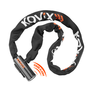 Chaîne de sécurité pour vélo en acier renforcé de 8 mm, chaîne de sécurité pour vélo avec alarme, chaîne de sécurité intelligente pour vélo - Product Image 4