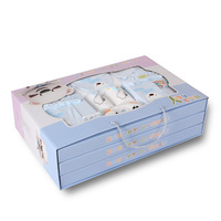 Offre Spéciale Boîte de papier personnalisée de luxe entièrement personnalisée Spot UV feuille d'or pour l'emballage de bébé nouveau-né Boîte de papier d'impression de luxe