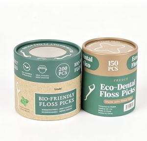 Tube en papier cylindrique rond biodégradable avec fenêtre, personnalisable avec logo, de qualité alimentaire, pour l'emballage de thé, de café et de cadeaux - Product Image 3
