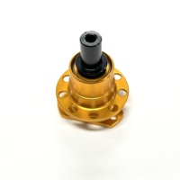 Kit d'adaptateur de volant en alliage d'aluminium usiné CNC de haute qualité personnalisable pour accessoires intérieurs de voiture