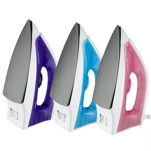 Plancha de Vapor Eléctrica de 1000W con Suela de Acero Inoxidable, Calentamiento Profesional, Uso Doméstico, Colores Morado, Azul y Rosa - Product Image 1