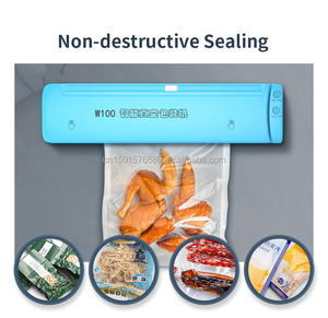 Professionele <span class=keywords><strong>Mini</strong></span> Thuis Gebruik Vacuüm <span class=keywords><strong>Sealer</strong></span> Machine Draagbaar En Automatisch Met Handmatige Stroombron Voor Voedsel Vacuüm Zak Afdichting - Product Image 6