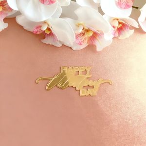 Adorno Acrílico para Pastel de San Valentín con Diseño de Miel y Dulzura, 9 cm, Decoración para Cupcakes de San Valentín - Product Image 6