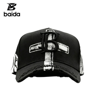 Gorras de Béisbol Deportivas de Alta Calidad con Logotipo Bordado en 3D, Diseño Desgastado, 5 Paneles, Algodón/Gamuza, Color Dorado