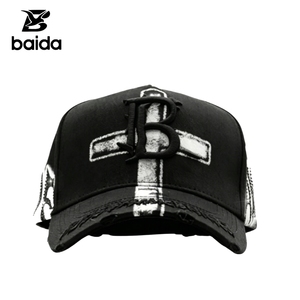 Gorras de Béisbol Deportivas de Alta Calidad con Logotipo Bordado en 3D, Estilo Desgastado, Modelo Original de 5 Paneles - Product Image 5
