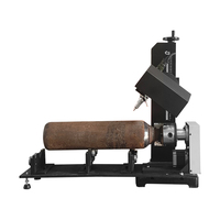 Zixu Desktop Round Cylindre Fire Distinguisher Number and Letter Dot Peen Punch Machine de marquage avec rotatif pour roue en acier