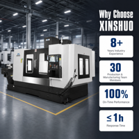 Centre d'usinage vertical CNC 3 axes CV-1370, commande FANUC, BT50, 6000 tr/min, fraiseuse robuste pour la découpe des métaux
