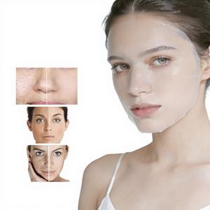 Masque facial en feuille OEM à la vitamine C et au collagène, hydratant, apaisant, anti-acné, nettoyant en profondeur - Product Image 1