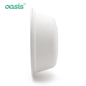 Ốc đảo <span class=keywords><strong>500ml</strong></span> nặng cấp dùng một lần Bát súp không thấm nước bã mía giấy thiết kế cho thực phẩm nóng cắm trại tiêu chuẩn quốc tế - Product Image 5